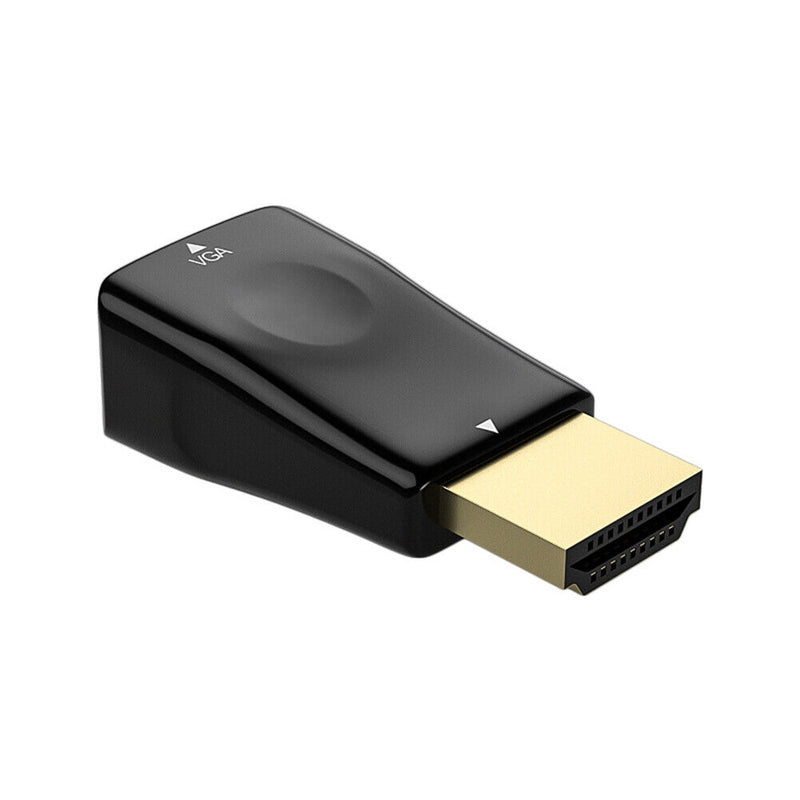 HD 1080P HDMI-Compatible to VGA Adapter VGA Output Laptop Converter Connector