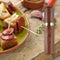 Portable Wooden Toothpick Storage Box Holder Tavel Toothpick Dispenser Bucket