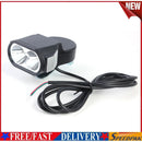 E-Bike LED Headlight 36V 48V 60V Electric Bicycle Scooter Horn Front Light