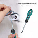 8pcs Multi-function Insulated Screwdriver Set Electrician Multi-Bits Tools Newly