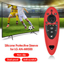 Silicone TV Remote Controller Cover Protective Case for LG AN-MR500 (Red)
