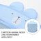 Water Toys Storage Bag Toys Organizer with Traceless Suction Cups (Blue) Newly