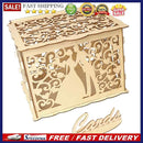 Hollow Wedding Reception Greeting Card Box Creative Birthday Party Decor Case