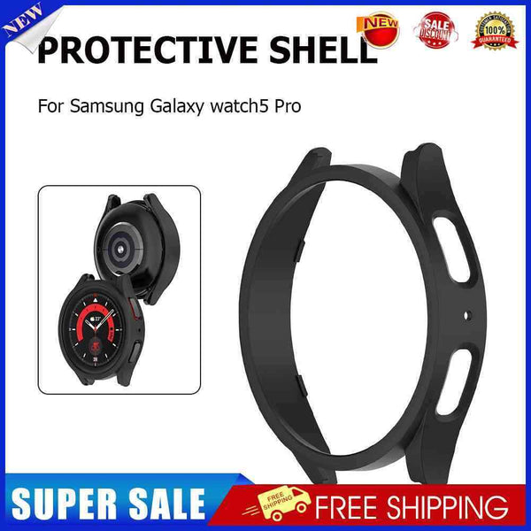 #A Watch Shell Case Dustproof Smart Watch Protector Case for Galaxy Watch5 Pro 4