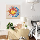Diamond Painting Kit 5D Special Shaped DIY Sun Moon Rhinestone Pictures Newly