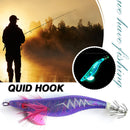 #A Luminous Fishing Lure Lifelike Plastic Swimbait Crankbait for Octopus Cuttlef