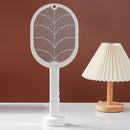 2-in-1 Electric Insect Racket Swatter Zapper USB Summer Mosquito Trap Tools