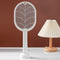 2-in-1 Electric Insect Racket Swatter Zapper USB Summer Mosquito Trap Tools
