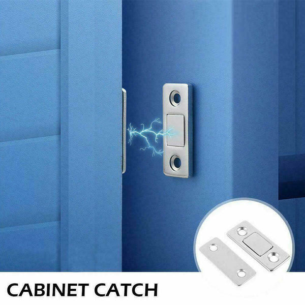 2pcs/Set Strong Door Closer Magnetic Door Catch Latch For Furniture Magnet U9Z4