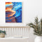 Waves Oil Paint By Numbers Kits Canvas DIY Picture Hand Painted Wall Art