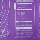 Measurements Non-Stick Pad Rolling Dough Pizza Dough Maker Holder Baking Mat