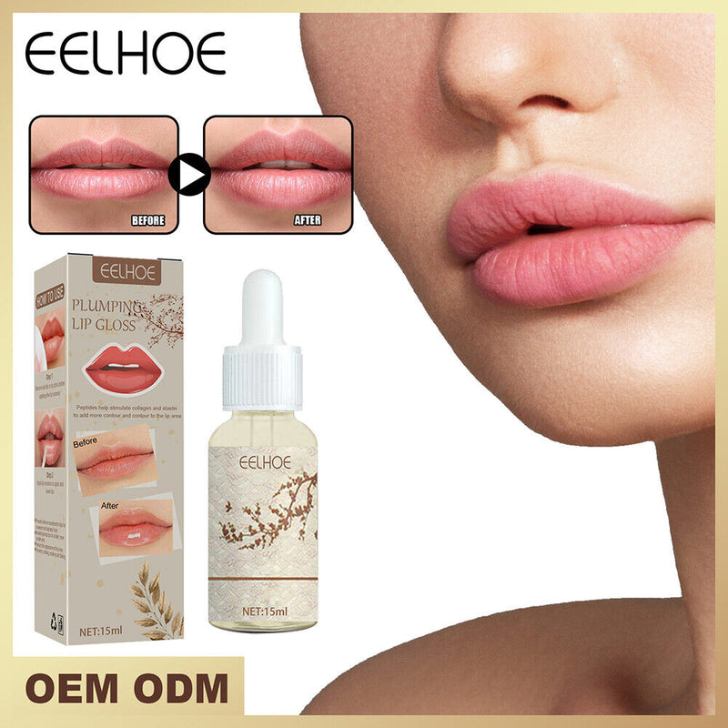 15ml Essence Lip Gloss Day Night Oil Moisturizing Repair Anti Cracking Serum