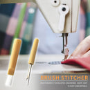 Stitch Needle Remover Thread Cutter Unpicker DIY Craft Seam Ripper with Brush