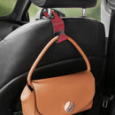 Bling Car Seat Hanger Universal Car Back Seat Organizer Hanger (Red)