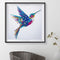 5D Diamond Painting Kit Hummingbird Partial Special Shape DIY Wall Art Crafts