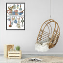Kitchen Utensil Partial Cross Stitch 11CT Counted Embroidery DIY Needlework