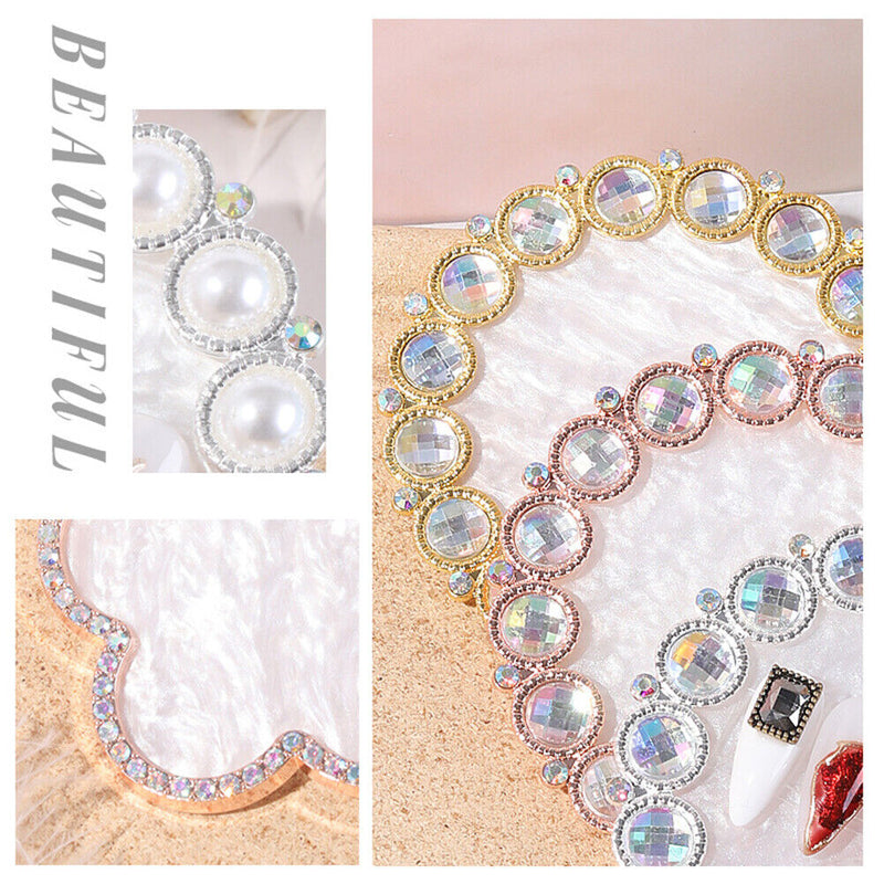 Manicure Practice Tools UV Gel Polish DIY Color Mixing Show Board for Nails T