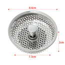 Stuff Cover Colander Plug Filter Basket Food Hair Stopper Sink Strainer