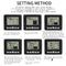 Ultrasonic Water Tank Level Meter Sensor w/Time Alarm Transmitter Receiver