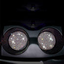 Bling White Car Accessories Women Cup Holder Insert Interior Coaster Auto R2O6