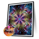 5D DIY Diamond Painting Fractal Art Full Round Drill Mosaic Rhinestone Pictur
