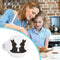 Easter Bunnies Cake Stencil For Cookies Cupcake Stencil Mold Decorating P9U0
