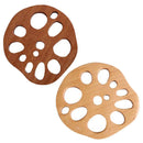 Mat Wooden Coasters Coffee Mug Pad Wood Pads Lotus Root Slice Tea Cup Mats