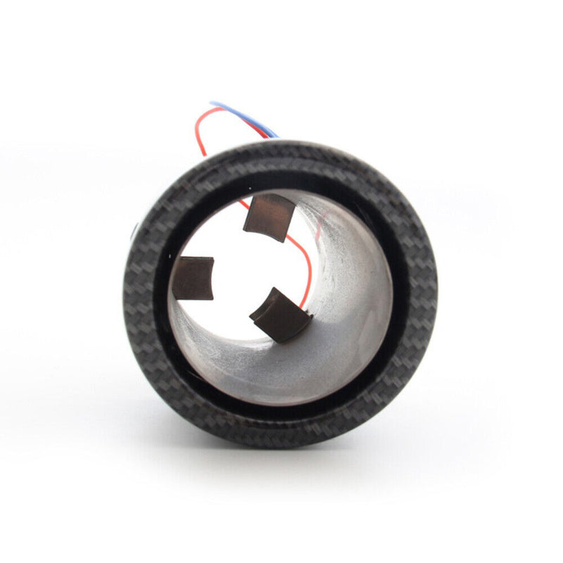 LED Muffler Silencer Luminous Exhaust Tail Throat Pipe Tip Car Styling Accessory