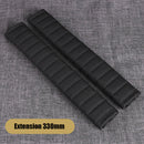 2pcs Car Seat Belt Covers Breathable Safety Belt Shoulder Pad 33cm (Black) Newly