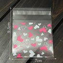 Party Mini Plastic Gift Self Adhesive Cookies Opp Candy Package Wrapping Bag