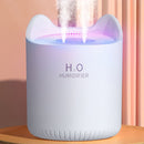 Diffuser With UV Light Air Humidifier Double Nozzle Aromatherapy Mist Maker