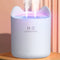 Diffuser With UV Light Air Humidifier Double Nozzle Aromatherapy Mist Maker