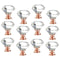 Drawer Door Knobs Cupboard Pulls Diamond Shape Pull Handle Crystal Glass Knobs