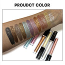 Shimmer Shiny Liquid Eyeshadow Eye Cosmetic Eyeliner Gel Pen Glitter Highlight