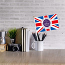 Table Decoration Parade Carnival Queen Hand Waving  Flag Home Decor Polyester