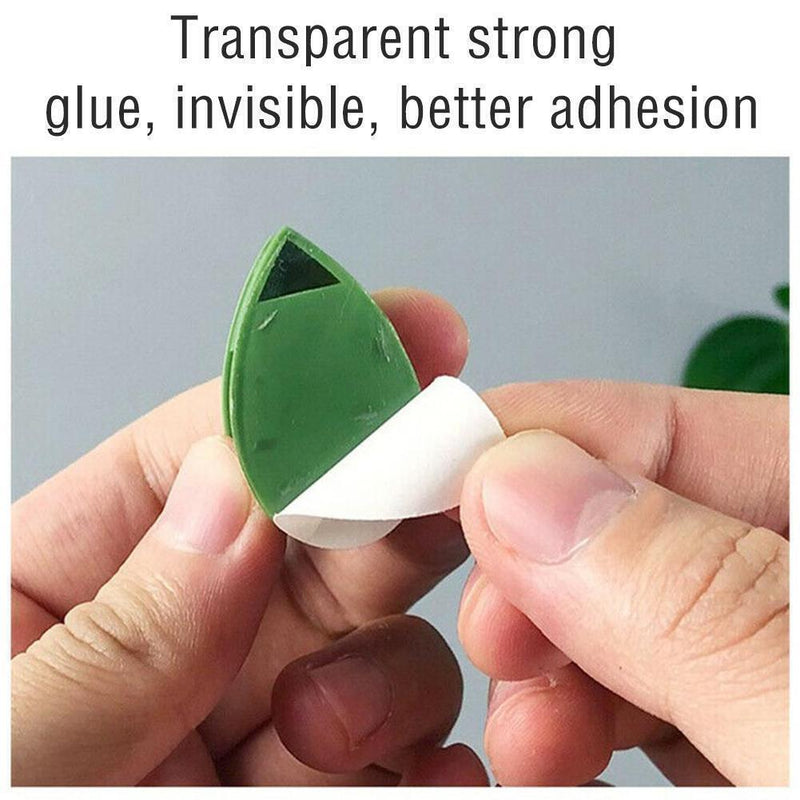 20PC x Plant Fixture Clip Plant Climbing Wall Self-Adhesive Fix Hot Tied O9K7