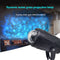 Dynamic Projector Lamp Water Texture Effect Night Light Waterproof Rotatabl