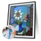 Oil Paint By Numbers Picture DIY Drawing Elegant Flower Nature Art Drawing