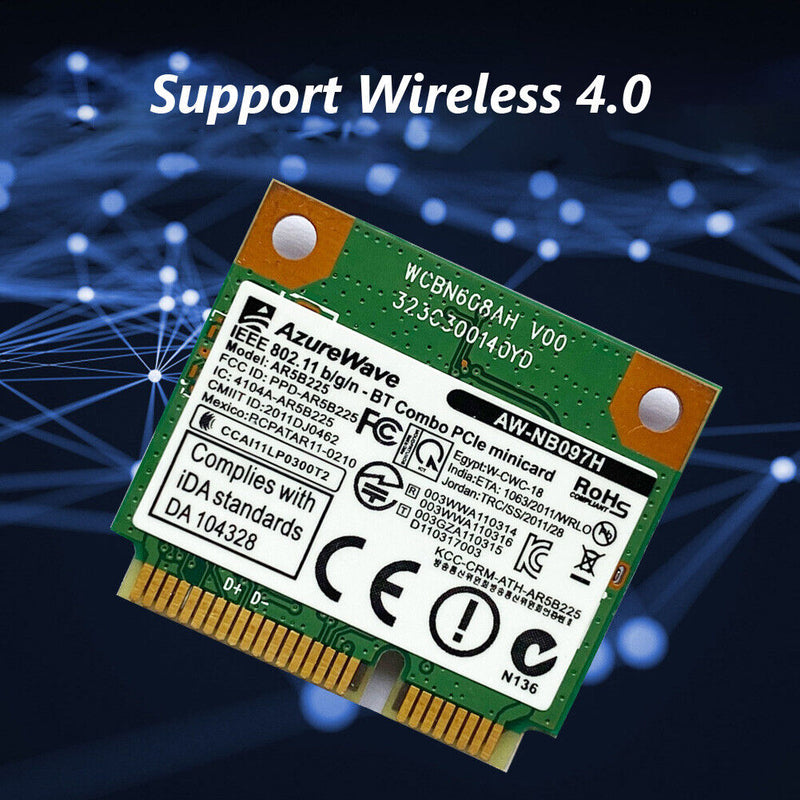 AR5B225 2 in 1 Desktop Computer Wireless Card Bluetooth-Compatible Cards Newly