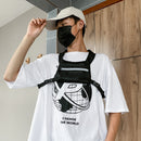 Multi-function Reflective Chest Bags Men Women Vest Hip-Hop Street Belt Pouch