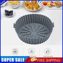 #A Silicone Air Fryer Tray Heat-resistance for Oven Microwave Cake Baking Moul