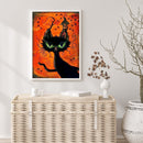 Full Round Drill Diamond Painting Halloween Kitten Kits Picture DIY Wall Artwork