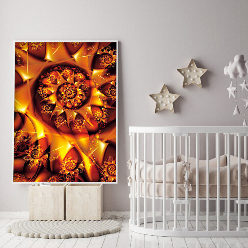 5D Abstract Diamond Painting Special Shape Rhinestone Drill