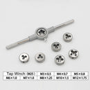 8pcs M3-M12 Metric Die Wrench Sets Circular Die Screw Thread Taps and Dies Newly