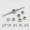 8pcs M3-M12 Metric Die Wrench Sets Circular Die Screw Thread Taps and Dies Newly