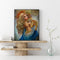 Paint By Numbers for Kids Beginner Elegant Girl Back Home Decor DIY Painting Kit