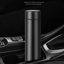 500ml Double-Layer Intelligent Temperature Insulation Water Bottle (Black)