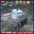 Folding Backpacking Camping Stove Oven BBQ Grill Rack Stand Barbecue Accessories