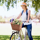 Children Bicycle Basket Mountain Wicker Detachable Bikes Front Decorations Newly