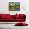 Painting By Numbers Kit DIY Lakeside Cottage Canvas Oil Art Picture Craft